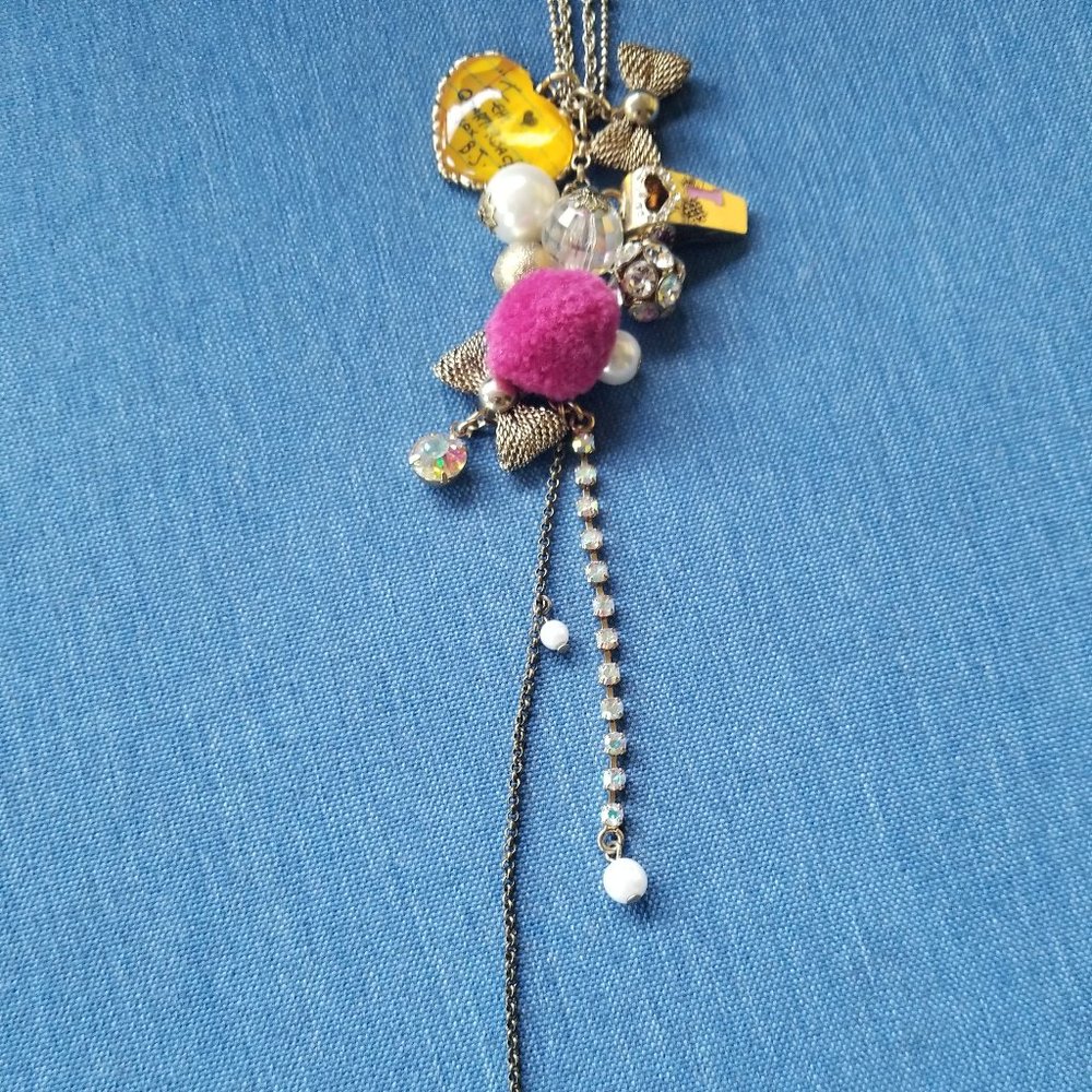 🏆🏈Betsey VARSITY CRUSH "I ♥ the Quarterback" Collection Necklace - EPC - Picture 6 of 11